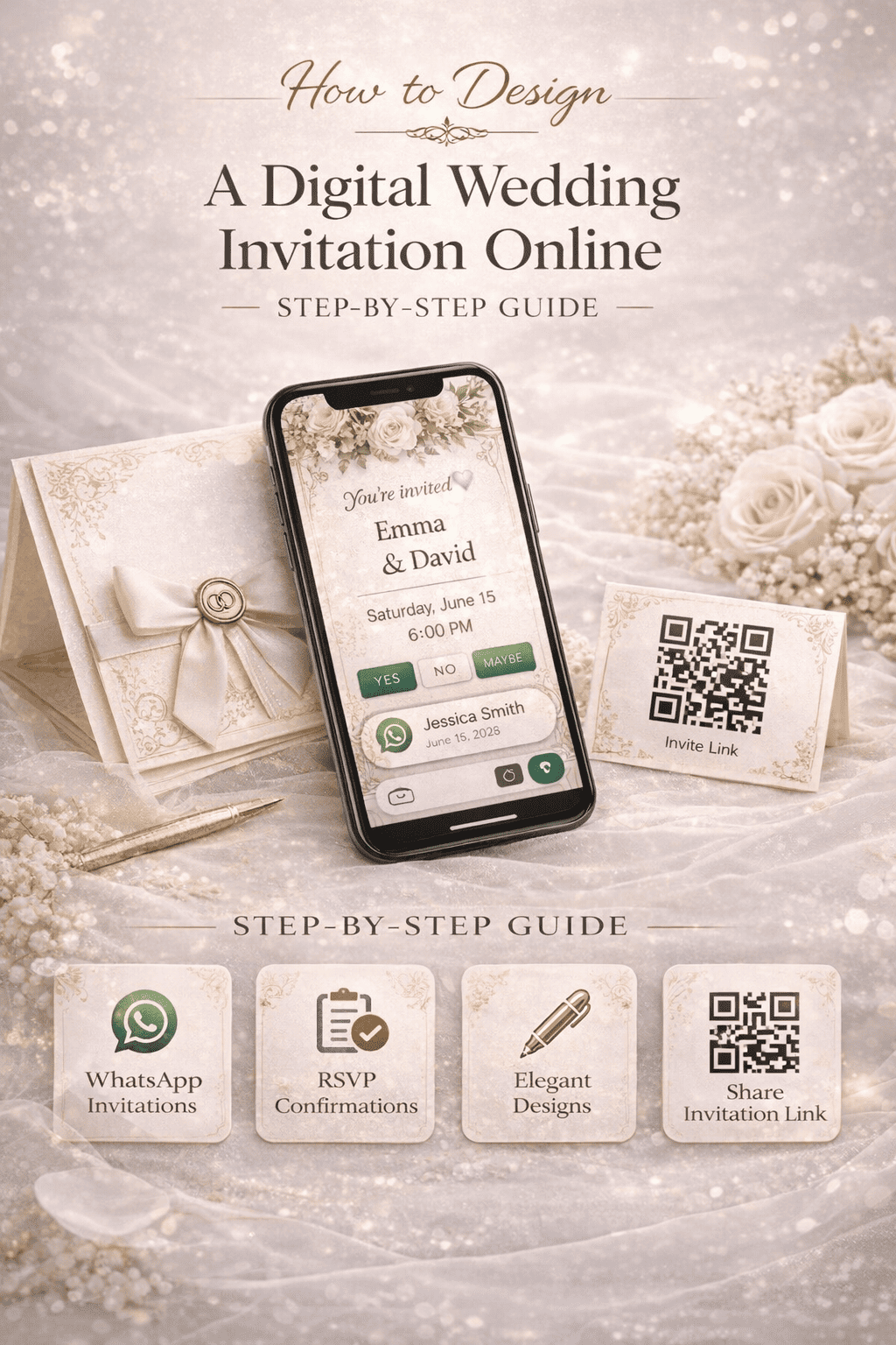 How to Design a Digital Wedding Invitation Online (Step-by-Step Guide)